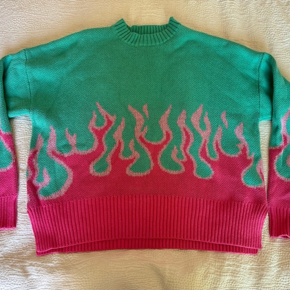 Beach Riot Flame style sweater size S - Picture 3 of 5